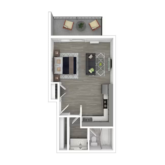Unit U308 U308 floor plan