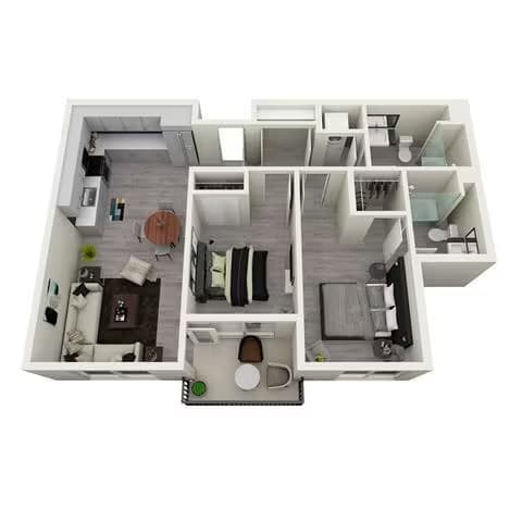 2X2 F 245-209 floor plan