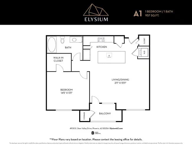 Unit 2107 2107 floor plan