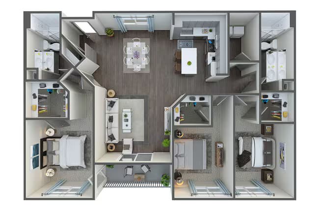 Unit 3093 3093 floor plan