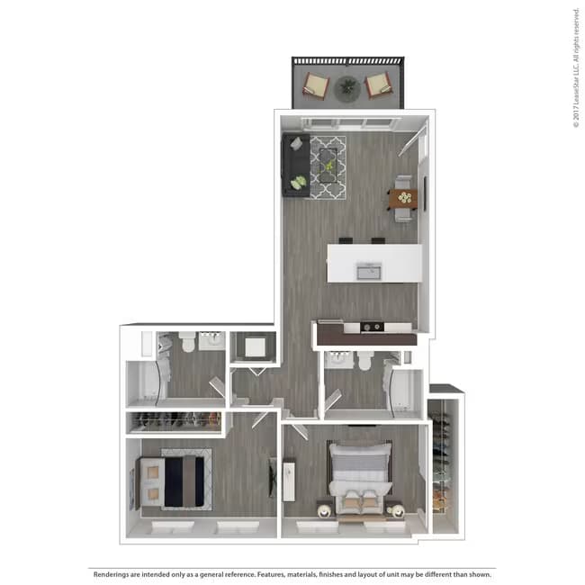 Unit 3-335 3-335 floor plan