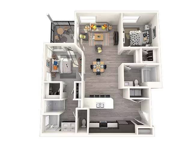 Unit 2-422 1-322 floor plan