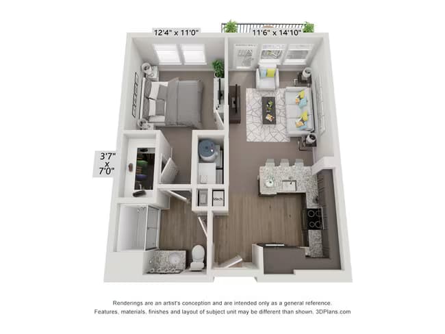 Unit 4022 4011 floor plan