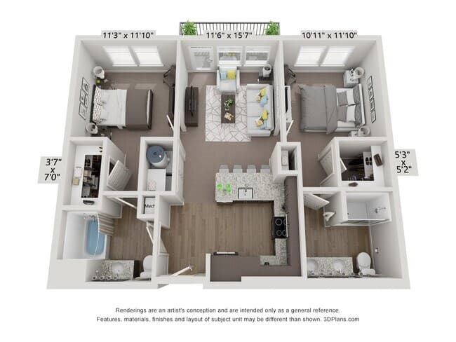 Unit 4035 4035 floor plan