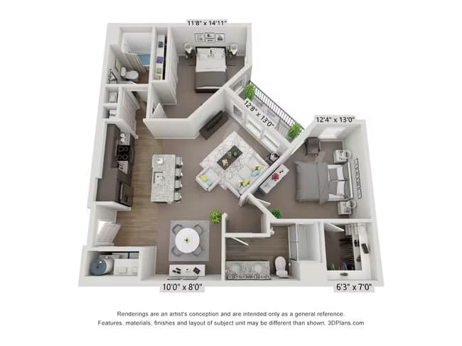 Unit 3042 3042 floor plan