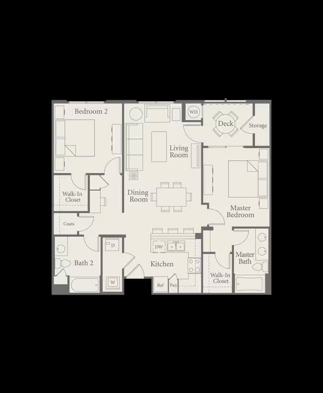 Unit 2-201 2-201 floor plan