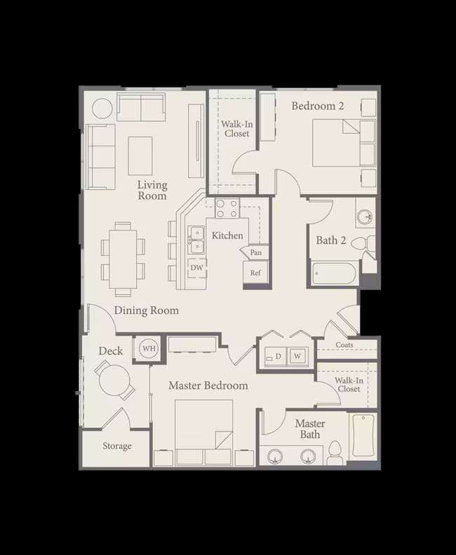 Unit 6-208 4-306 floor plan
