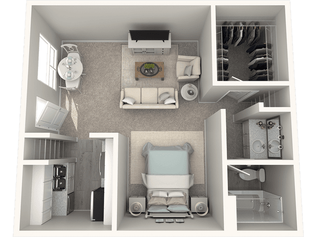 Studio 0140 floor plan