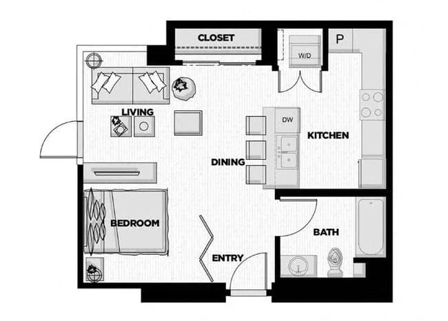 Unit 306 306 floor plan