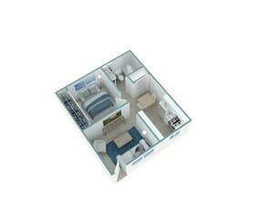 Radiant 203 floor plan