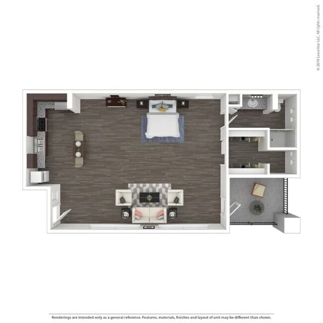 Unit 207 205 floor plan