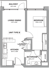 B1 218 floor plan