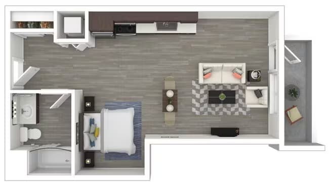Unit 307 307 floor plan
