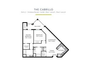 CMV I - Cabrillo floor plan