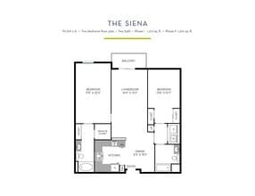 CMV II - Siena floor plan