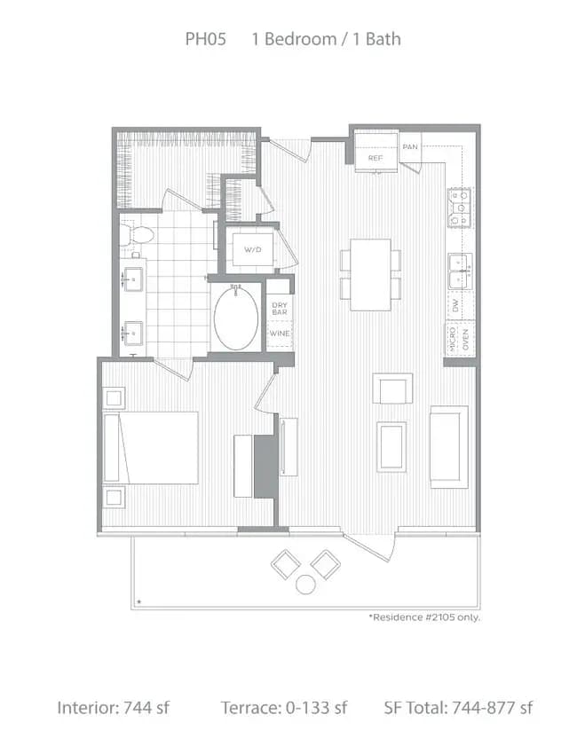 Unit 2005 2005 floor plan