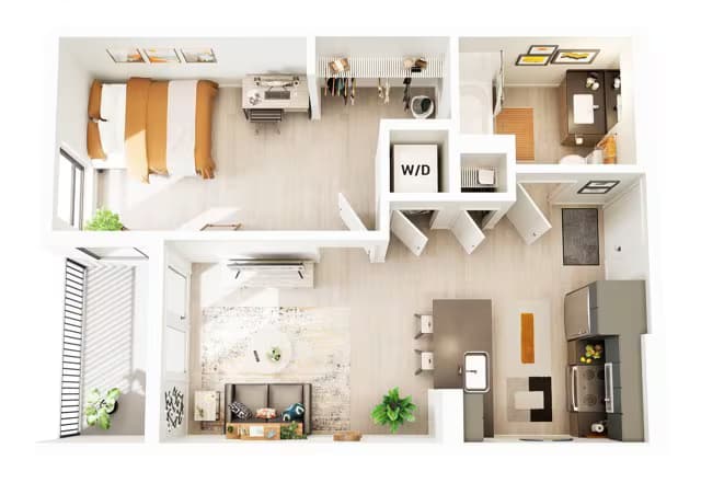 Unit Private Room Private Room floor plan