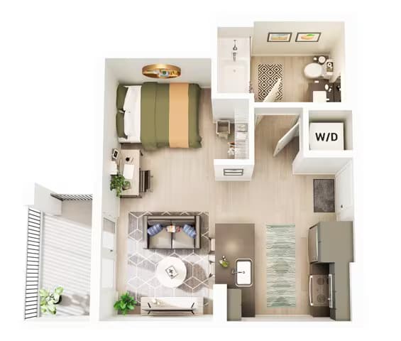 Unit Pool View Pool View floor plan