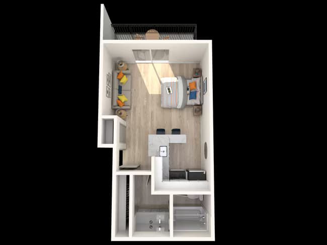 Unit 404 204 floor plan