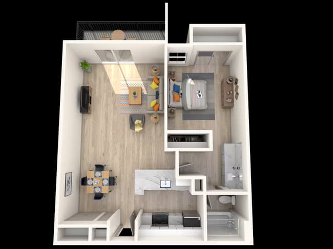 Unit 406 406 floor plan