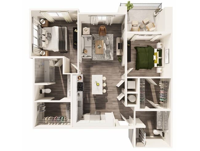 Unit 3025 3032 floor plan