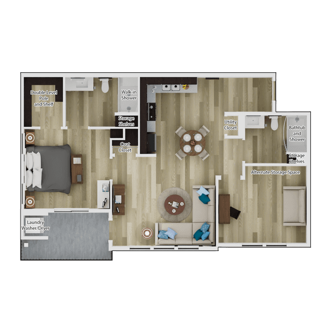 Unit 7851-319 7861-308 floor plan