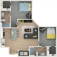 Unit Private Private floor plan