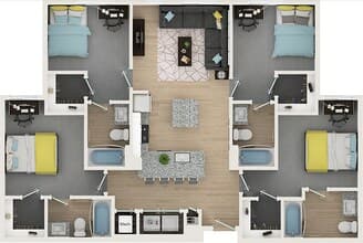 Unit Private Private floor plan