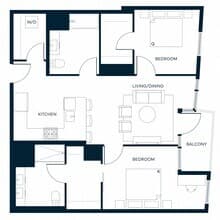 B6 2304 floor plan
