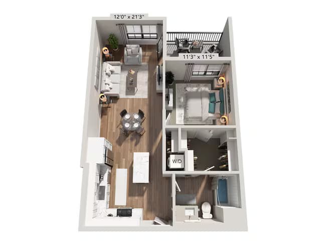 Unit 2303 2303 floor plan