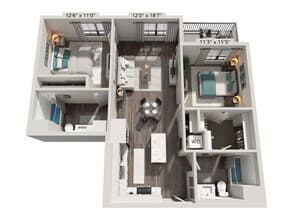 B2 4408 floor plan