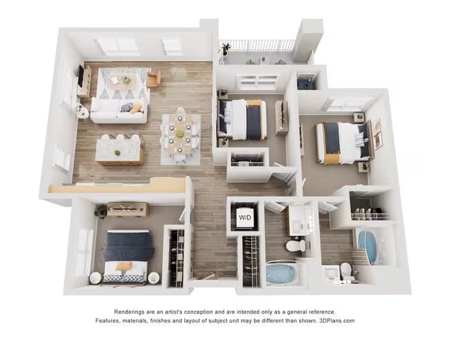 Unit 2036 2036 floor plan