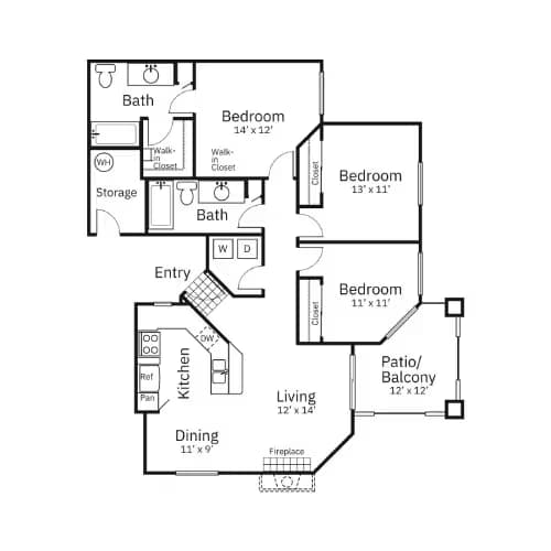C1 1133 floor plan