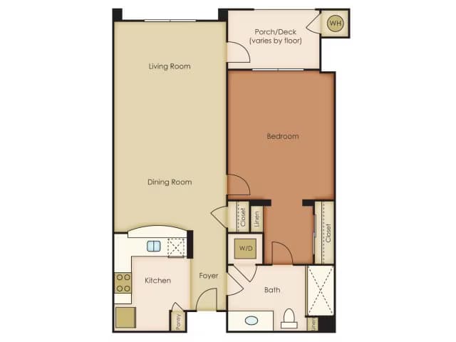Plan A floor plan