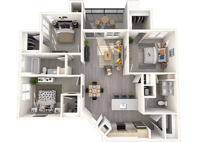 Unit 2130 2201 floor plan