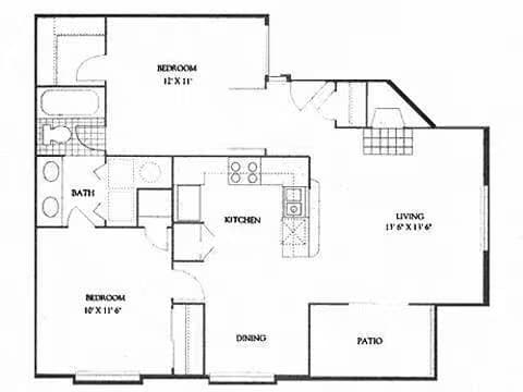2A 3138 floor plan