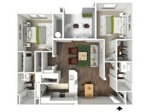 B3.B 3043 floor plan