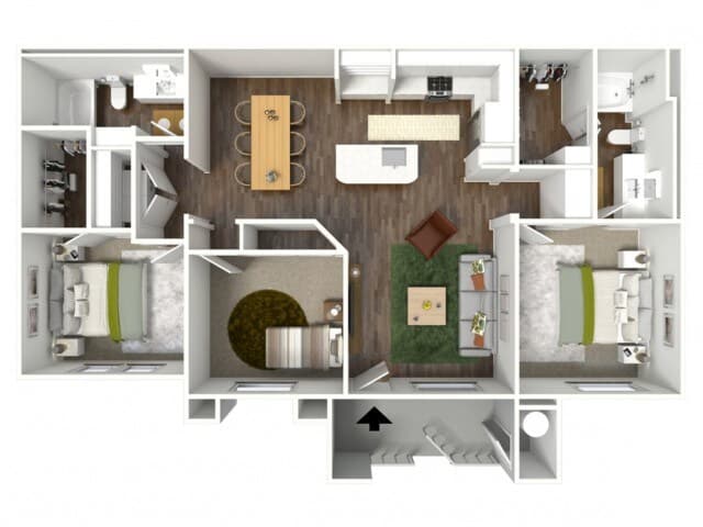 Unit 1126 1122 floor plan