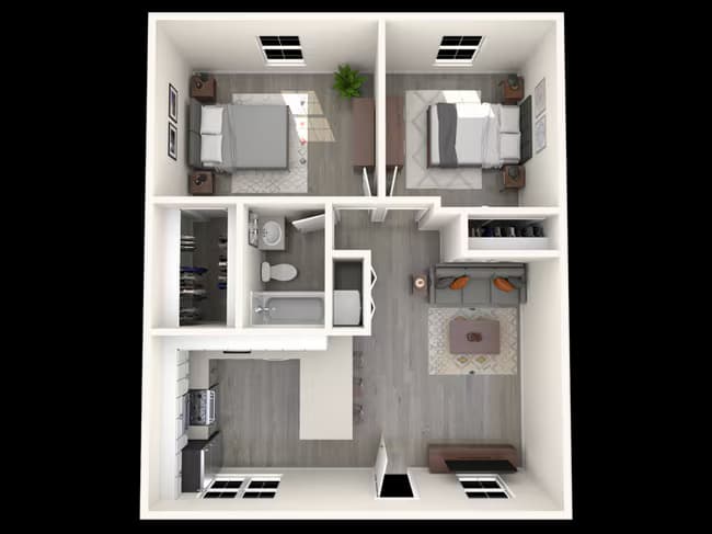 Unit 008 018 floor plan