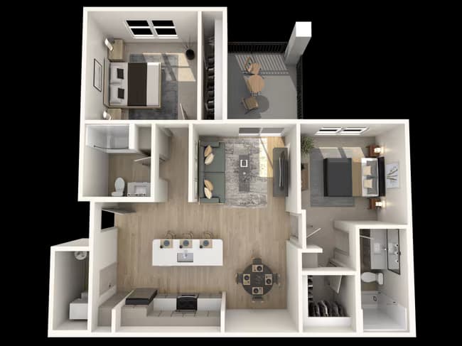 Unit 2119 2119 floor plan
