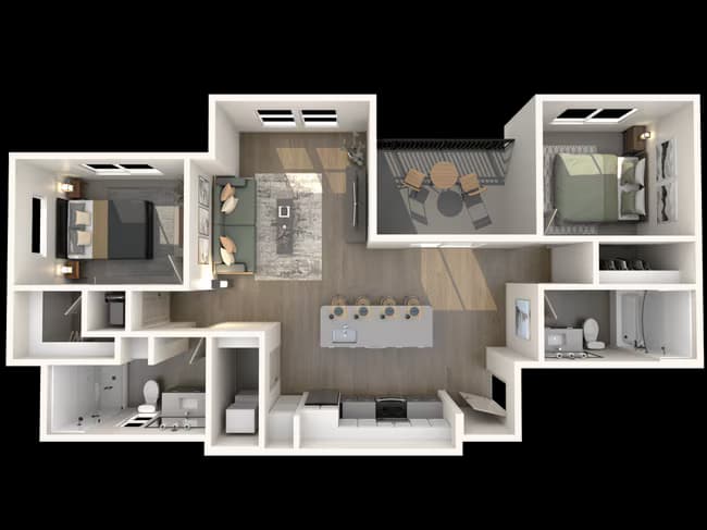 Unit 2035 2035 floor plan