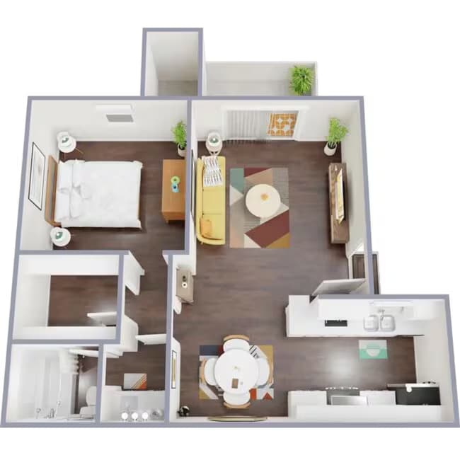 A1 Upgraded 270 floor plan