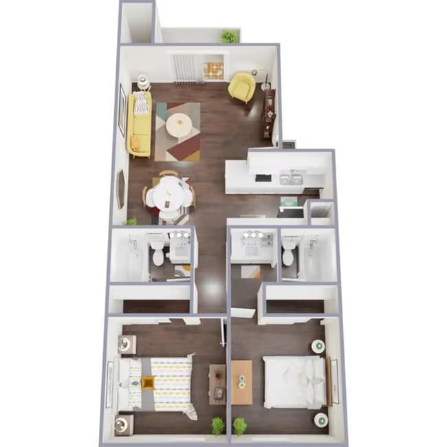 Unit 221 220 floor plan