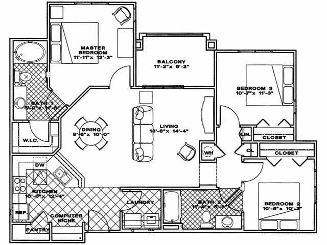 Unit 0623 0623 floor plan