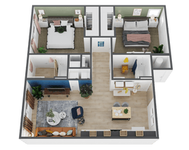 B1 3401 floor plan