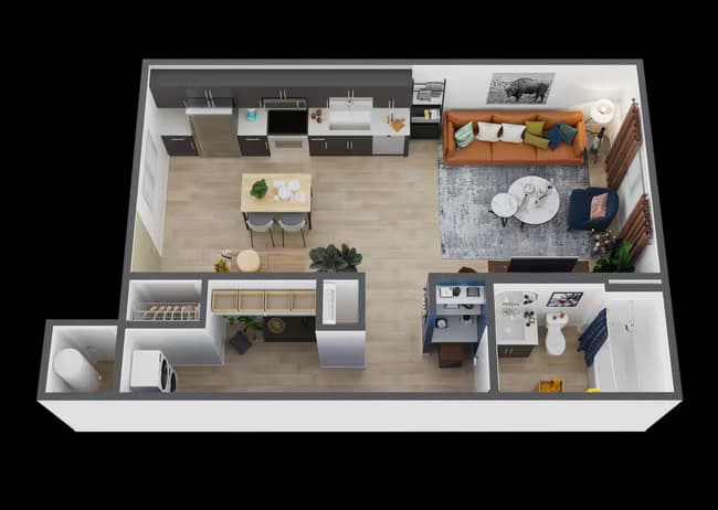 Unit 1303 2513 floor plan