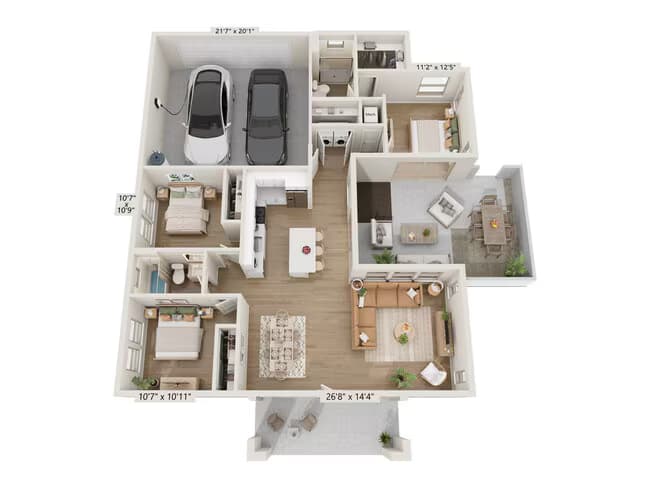 Unit 1003 1236 floor plan
