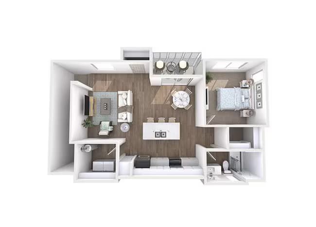 A4 2070-G floor plan