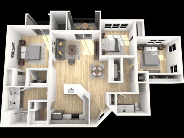 Unit 3047 2047 floor plan