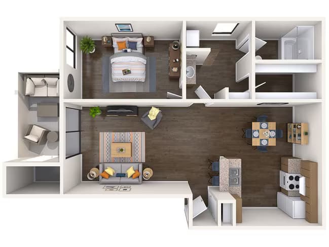 Unit 2099 2101 floor plan